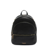 Zaino da donna in poliuretano Vegan LISA-MACRO-BLACK-BRUSH GOLD Marc Ellis