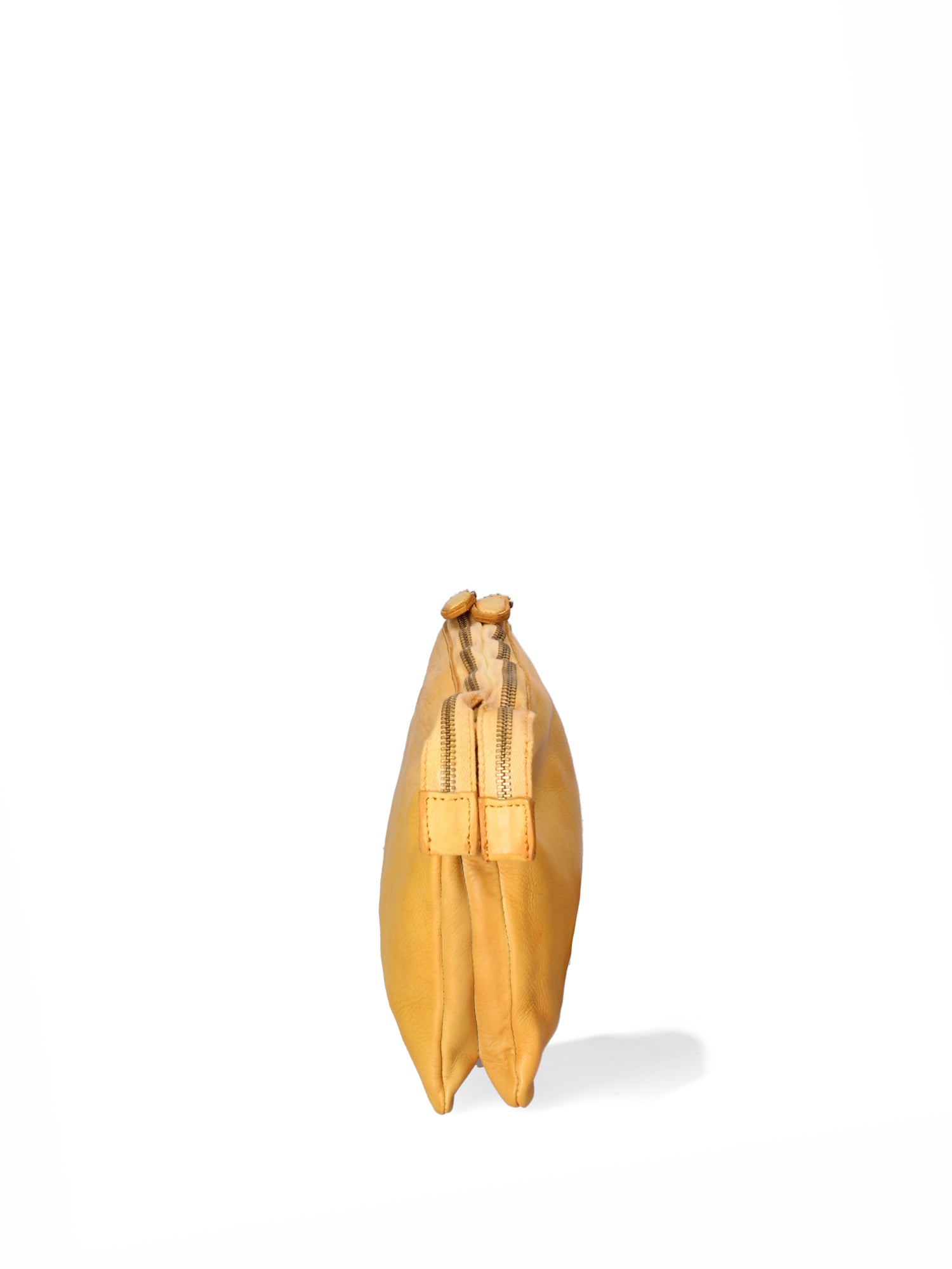 Lucca Borsa a tracolla da donna Vera pelle 1001-D36 SENAPE Gave Lux