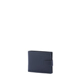 Herrenbrieftasche aus echtem Leder, Made in Italy, 9,5 x 12 x 2 cm