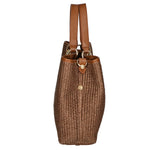 Borsa a mano da donna Paglia & Pelle MYB-05167-SS-25+D19 CUOIO SCURO My Best Bag