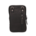 Porta Cellulare da uomo in Vera Pelle RFID HILB-15097-NERO Hill Burry