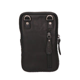 Porta Cellulare da uomo in Vera Pelle RFID HILB-15097-NERO Hill Burry