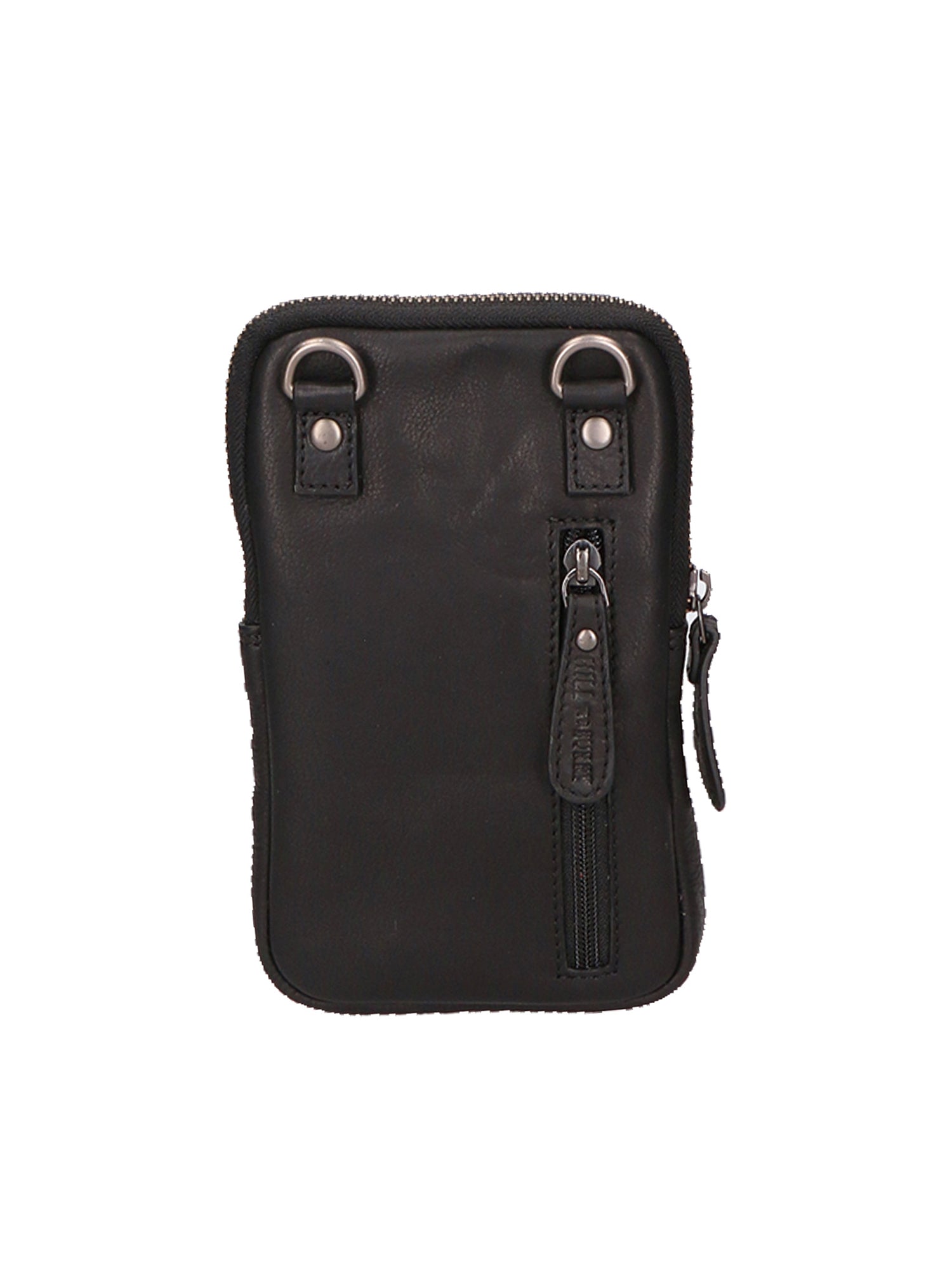 Porta Cellulare da uomo in Vera Pelle RFID HILB-15097-NERO Hill Burry