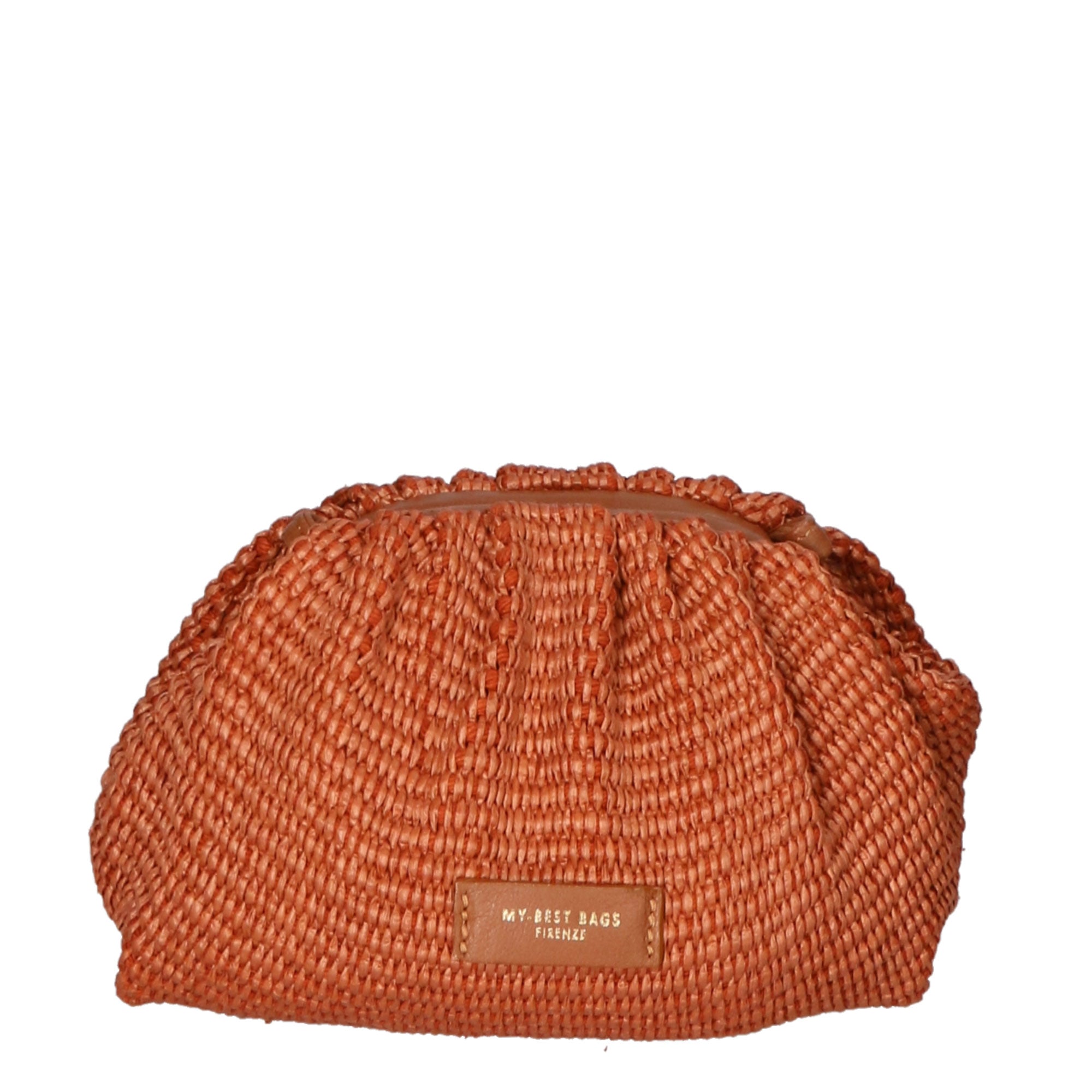 Borsa a tracolla da donna Paglia & Pelle MYB-7012-SS-COGNAC 21+TABRU 141 My Best Bag