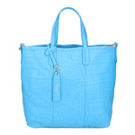 Borsa a mano da donna Vera pelle MYB-7044-SS-SS99 TURCHESE My Best Bag