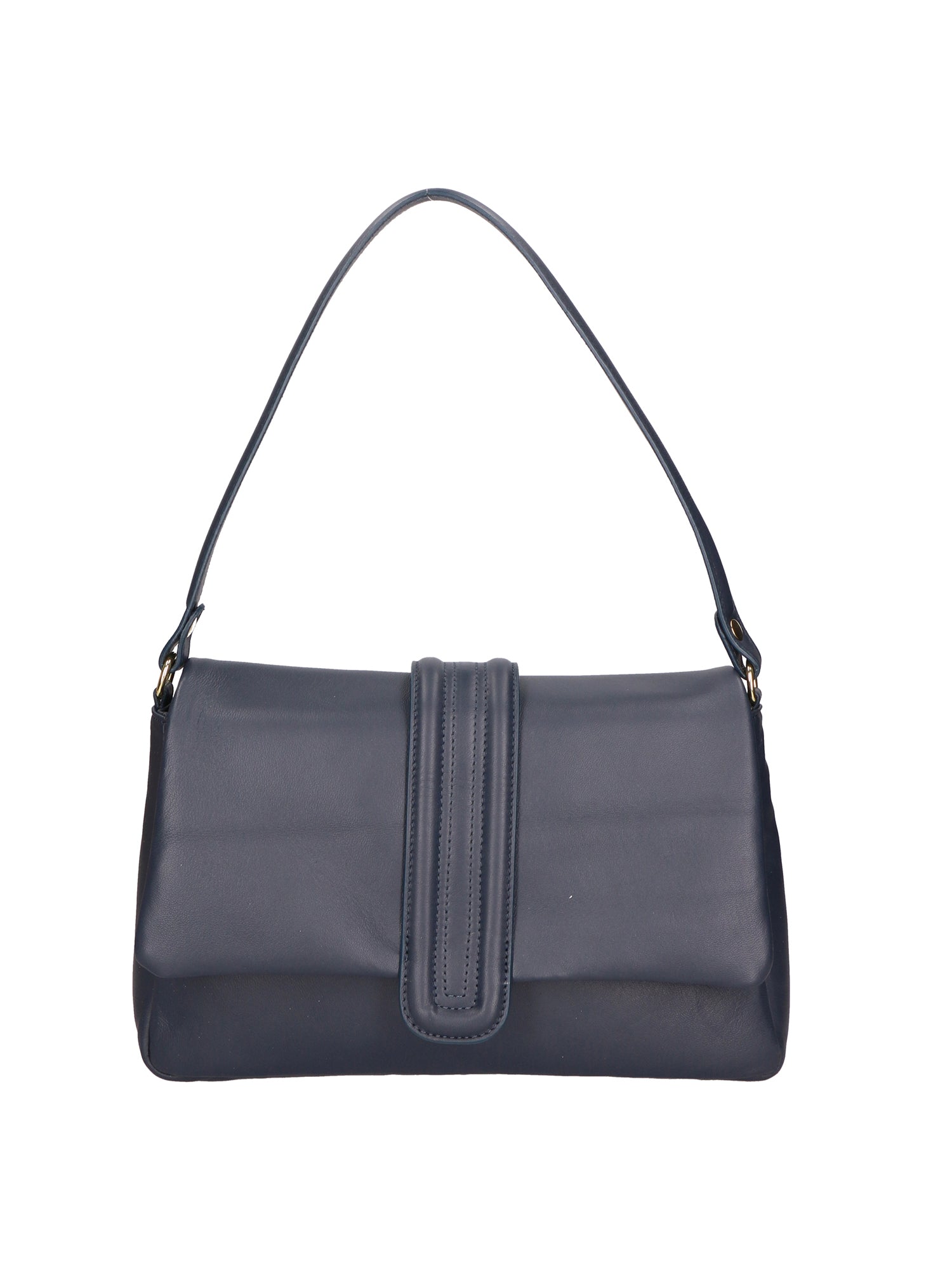 Jasmine Borsa a spalla da donna Vera pelle 06496-S24 BLU JEANS Gave Lux