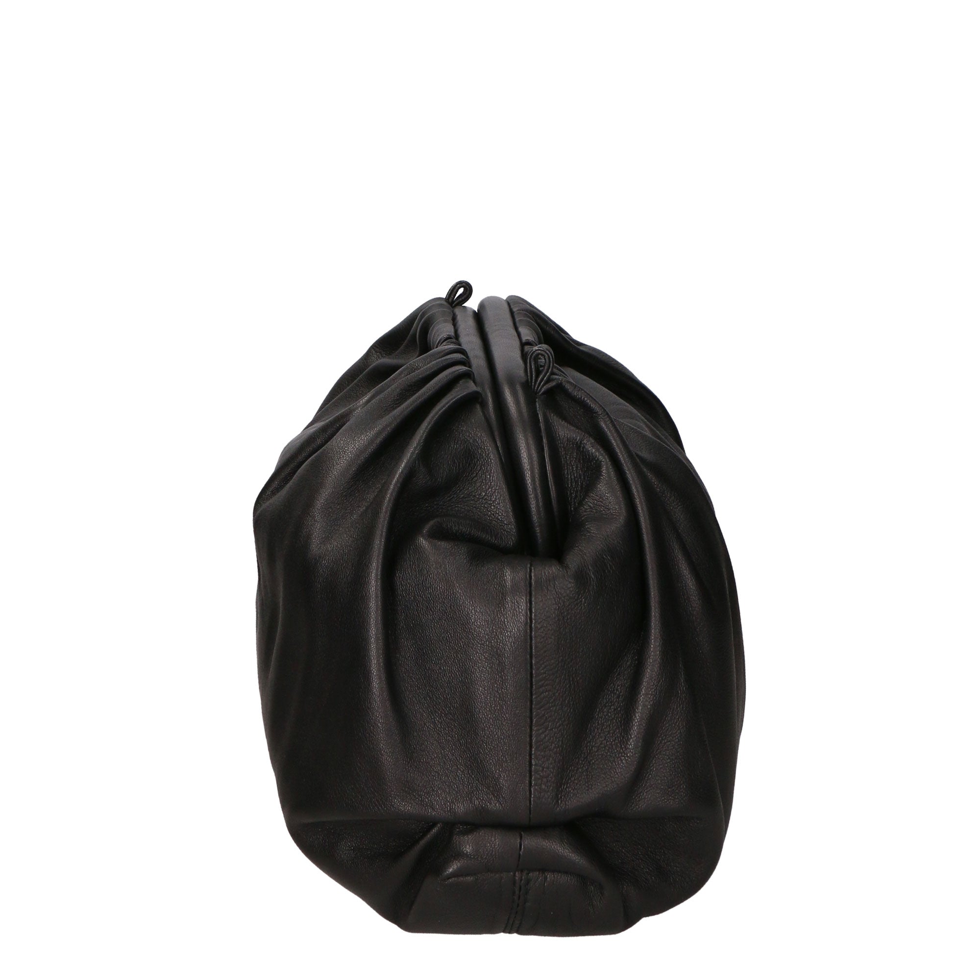 Borsa a tracolla da donna 100% pelle MYB-6017-FW-NERO 21 My Best Bag