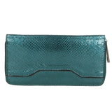 Phoebe Portafoglio da donna Vera pelle 528071-PETROLIO Gave Lux