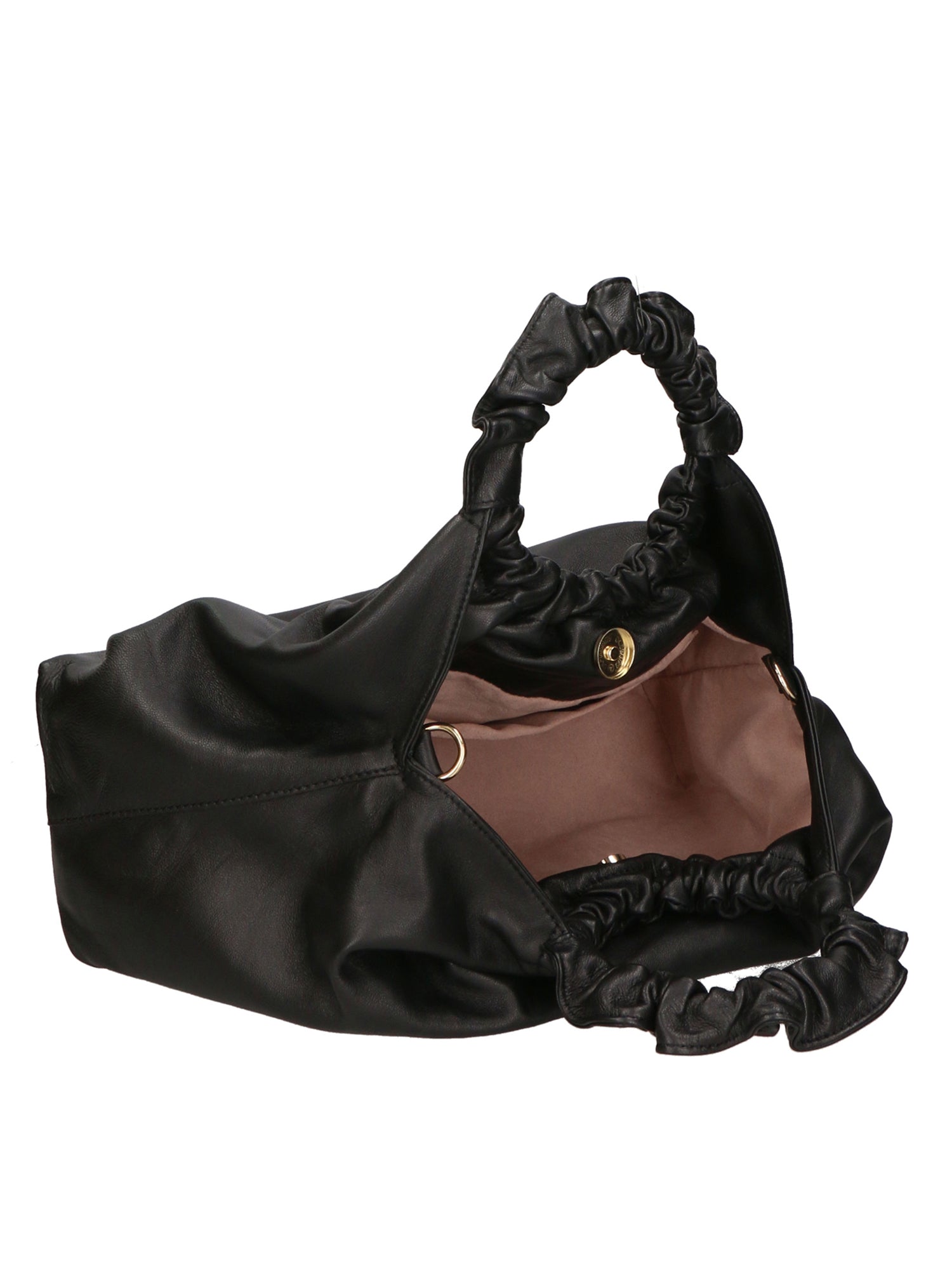 Borsa a mano da donna 100% pelle nappa MYB-8045-FW-NERO 21 My Best Bag