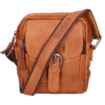 Borsa a tracolla unisex vera pelle 100% Made in Italy SN5863747-TAN Santini Firenze