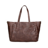 Lorella Borsa a spalla da donna Vera pelle croco 06499-015 T.MORO Gave Lux