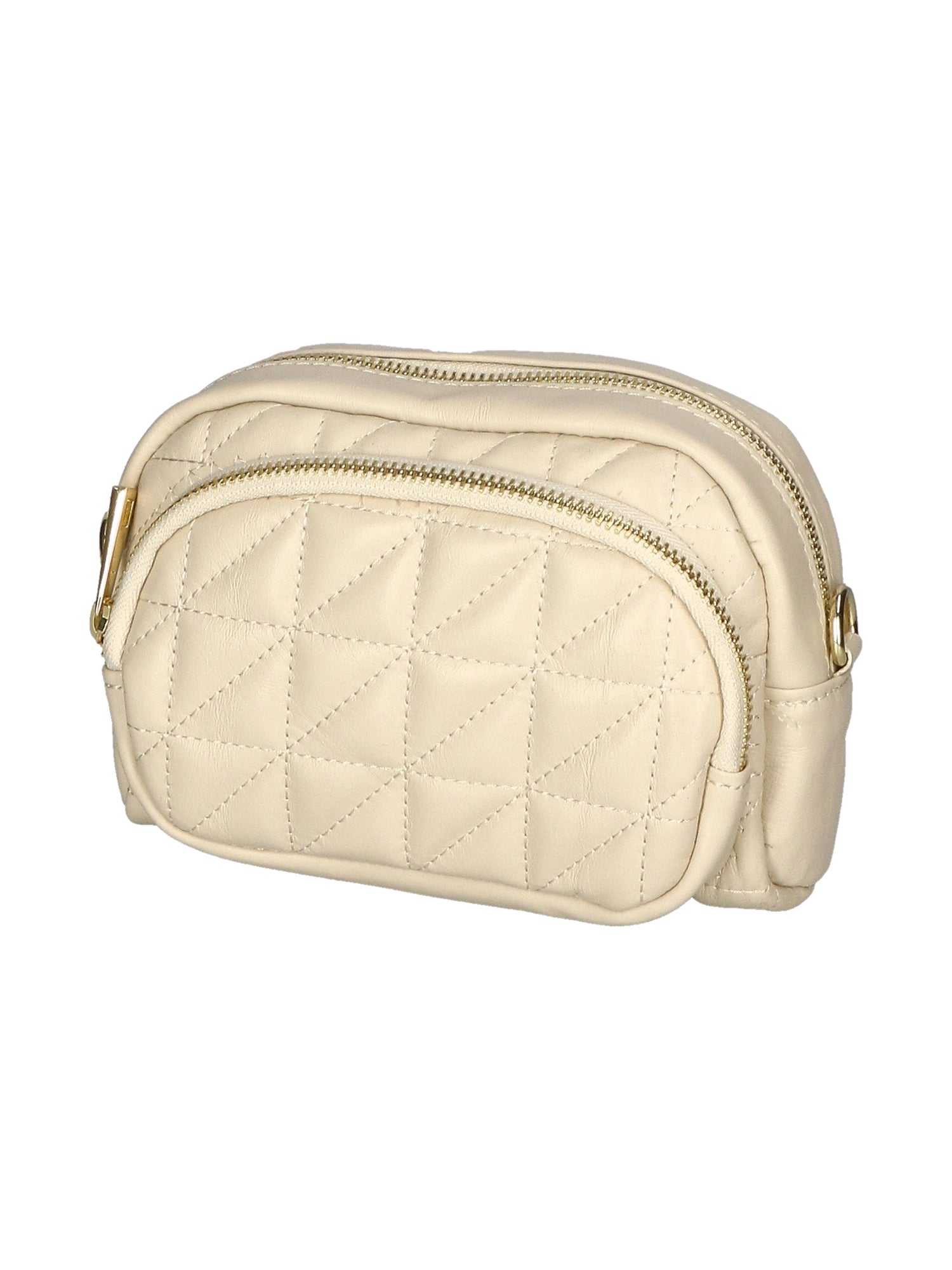 Ancilla 05305-S37 LATTE Pochette da donna in vera pelle Gave Lux