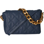 Aurélia Borsa a spalla da donna Vera pelle 04542-S24 BLU JEANS Gave Lux