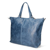 Elisamaria Borsa a spalla da donna Vera pelle 80055-BLU Gave Lux