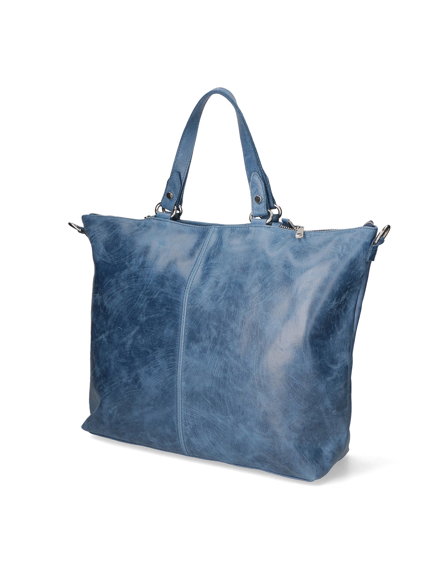 Elisamaria Borsa a spalla da donna Vera pelle 80055-BLU Gave Lux