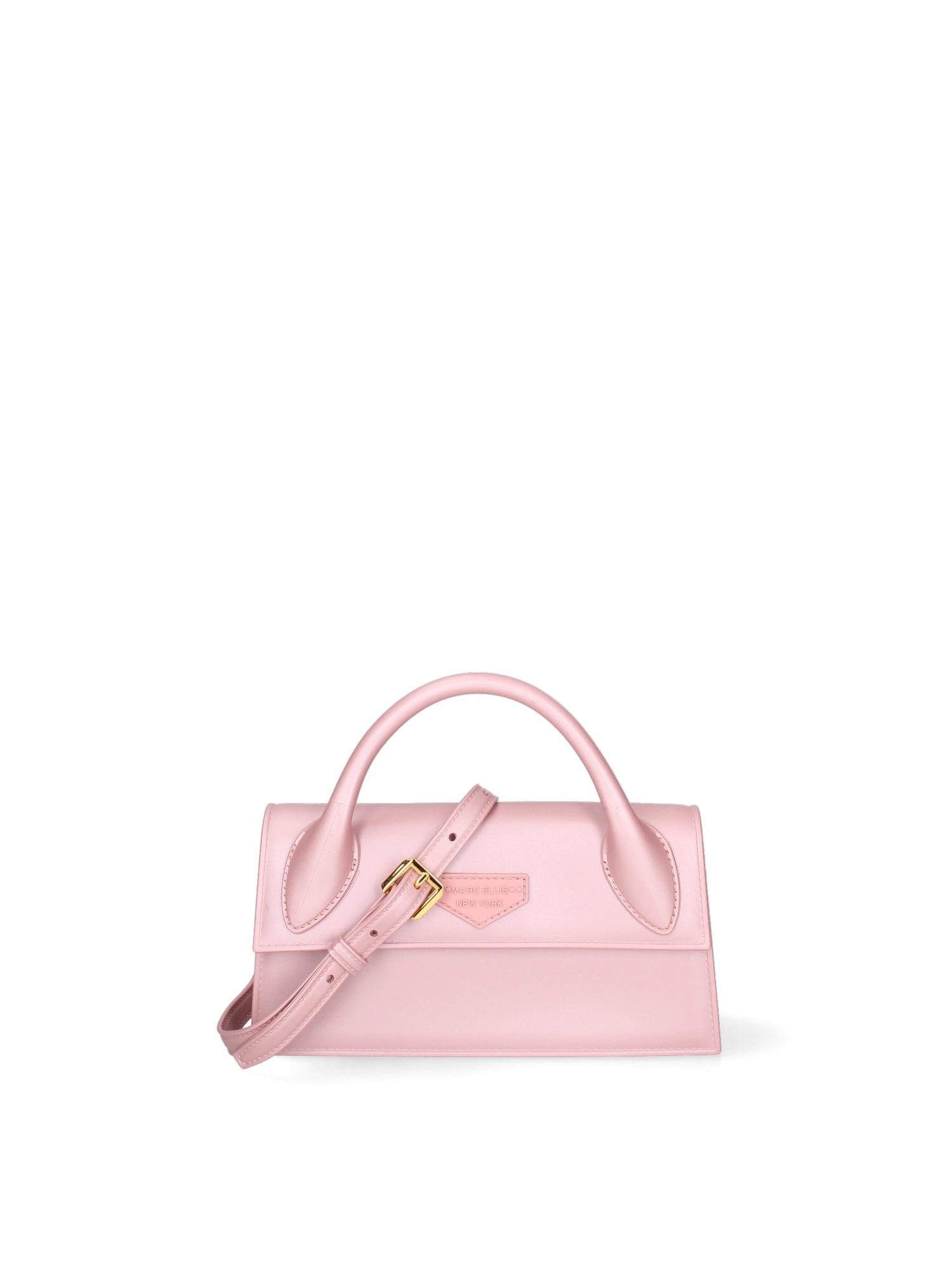 Borsa a mano da donna 100% Pvc FLAT-ARROW 24-OLD ROSE - GOLD Marc Ellis