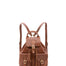 Zaino in vera pelle unisex Made in Italy 4030-MARRONE Alessia Firenze