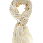Sole L2013-GIALLO Foulard unisex in cotone e seta Gave Lux