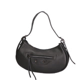Loredana Borsa a spalla da donna Vera pelle 06548-NERO Gave Lux