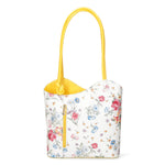 Elsa Borsa a spalla da donna Vera pelle 80056-D36 SENAPE MUSTARD Gave Lux