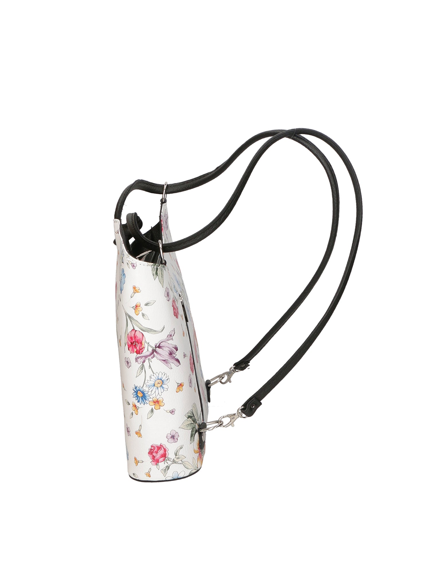 Elsa Borsa a spalla da donna Vera pelle 80056-D28 NERO BLACK Gave Lux