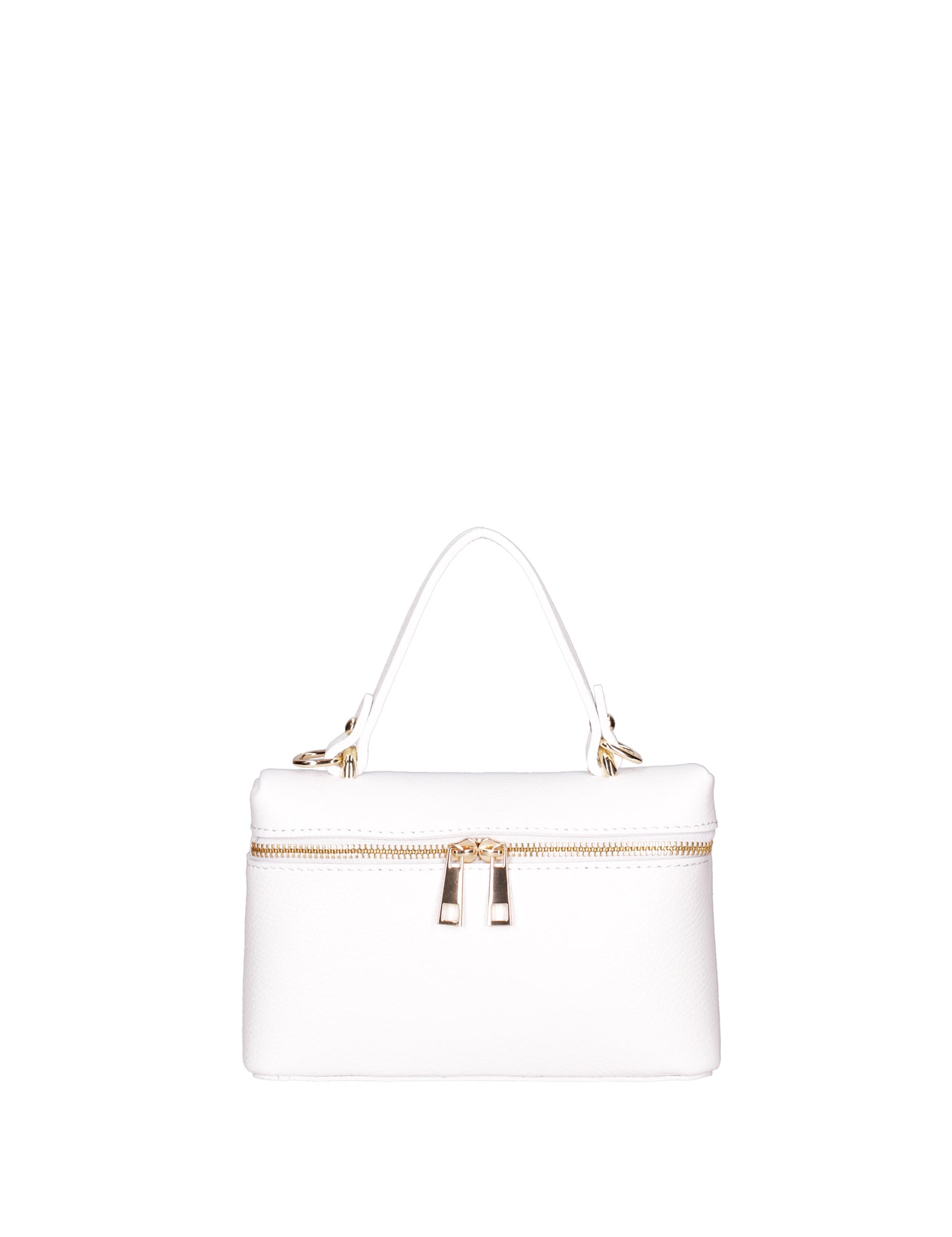 Borsa a mano da donna Vera pelle 07160-D01 BIANCO Roberta Rossi