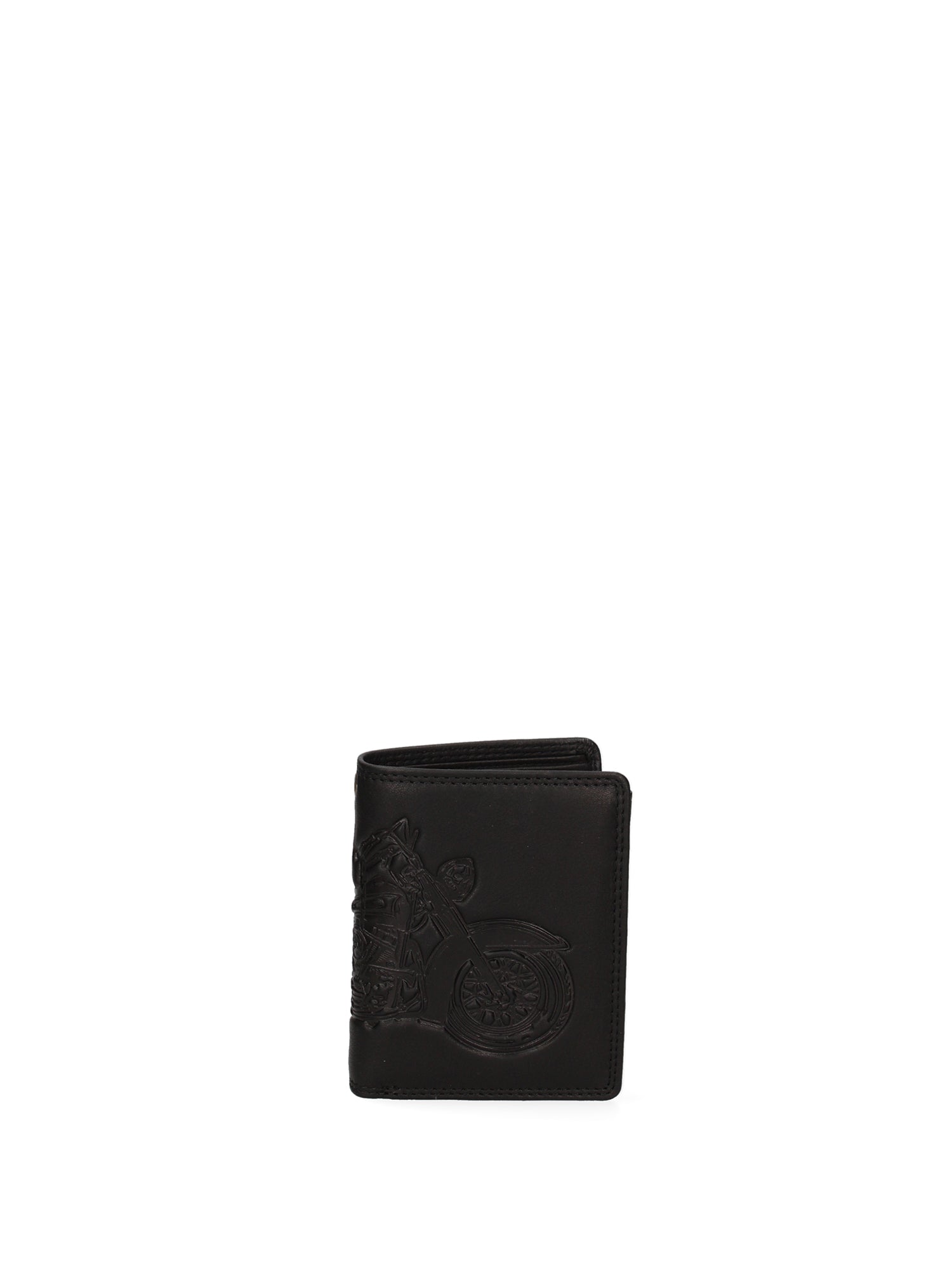 Portafoglio uomo in vera pelle 100% pelle di vacchetta HIL-6401MCN-NERO Hill Burry