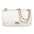 Clizia Borsa a spalla da donna Vera pelle 6078-S01 BIANCO Gave Lux