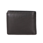 Portafoglio unisex vera pelle Made in Italy Vacchetta Ingrassata SN1828347-BLACK Santini Firenze