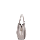 Borsa a Spalla in 100% Pu Vegan Leather Beige Scuro
