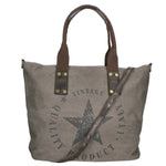 Sabrina Borsa a mano da donna 100% poliestere 8152-GREY Gave Lux