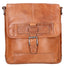 Borsa a tracolla unisex vera pelle 100% pelle SN5861547-TAN Santini Firenze