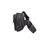 Marsupio da uomo in pelle PU 100% Nylon PCL3148-BLACK Northampton Polo Club