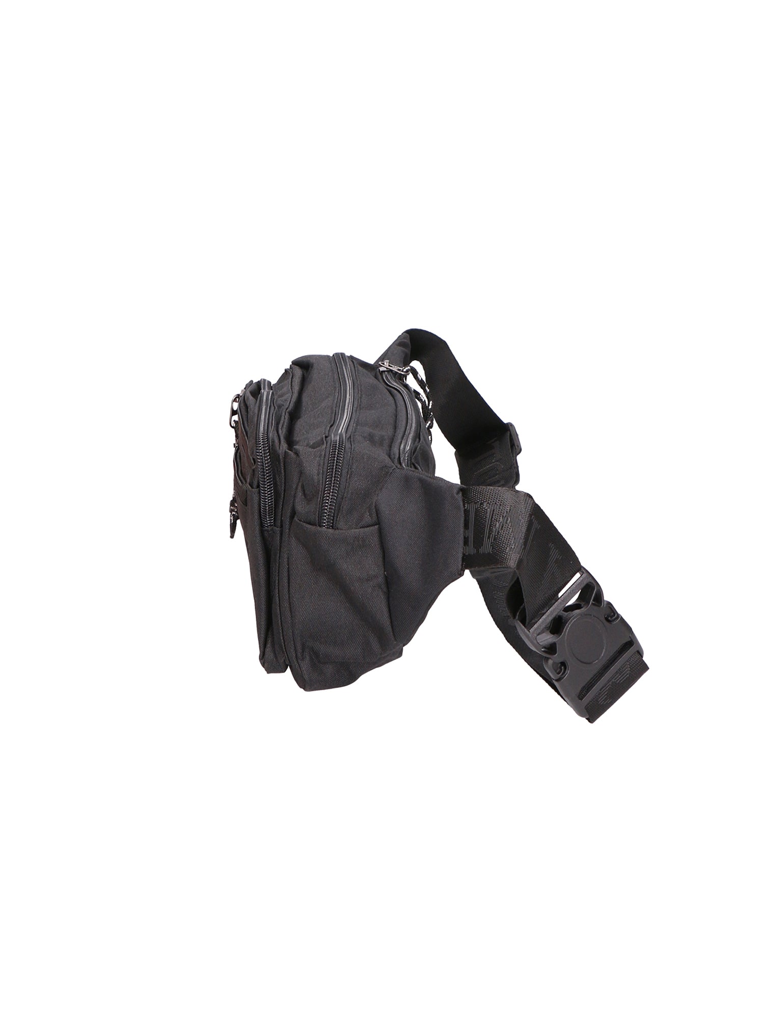 Marsupio da uomo in pelle PU 100% Nylon PCL3148-BLACK Northampton Polo Club