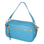 Borsa a tracolla da donna Vera pelle MYB-7031-SS-SS99 TURCHESE My Best Bag