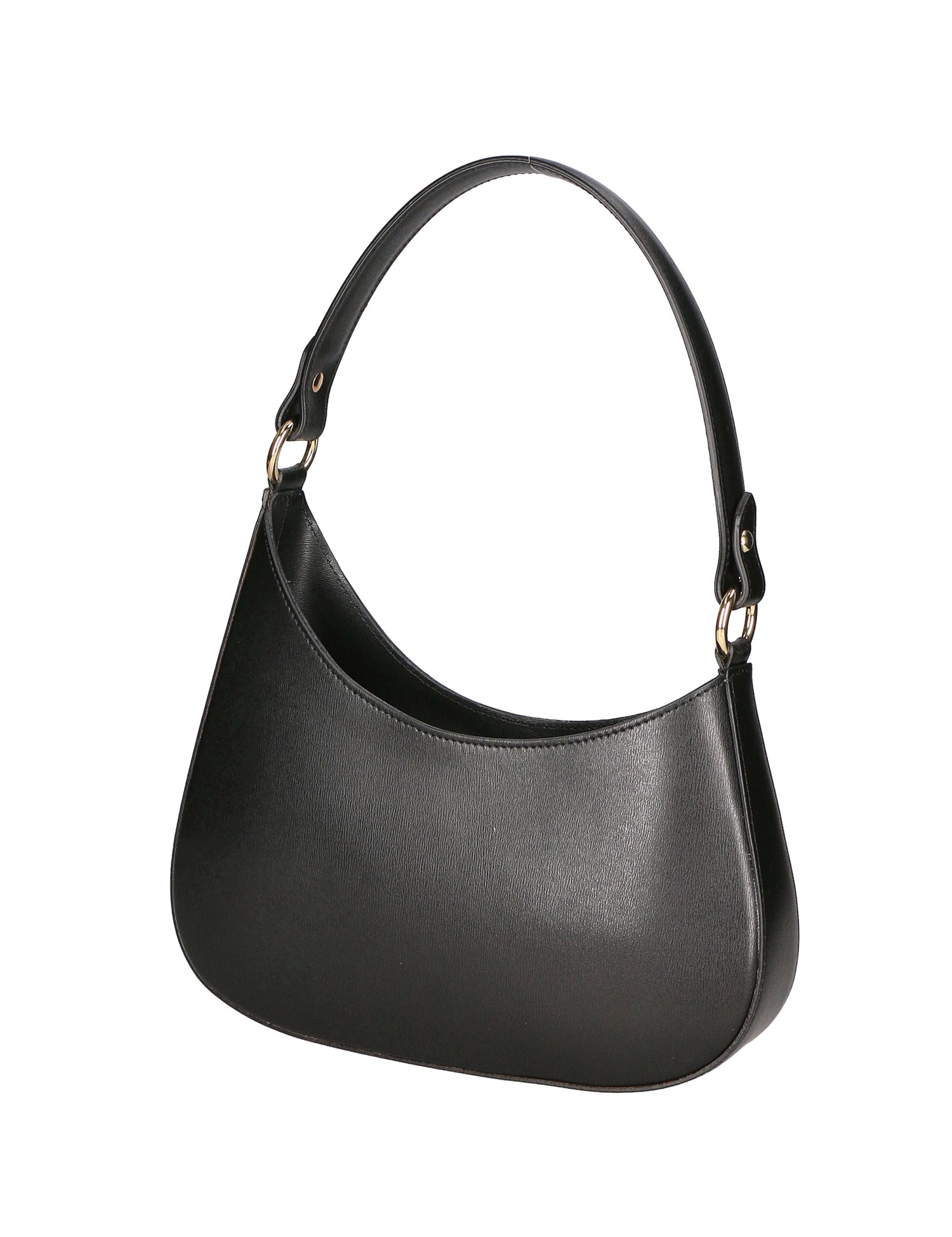 Borsa a spalla da donna Vera pelle MYB-05254-SS-NERO B28 My Best Bag