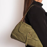 Savana Borsa a Spalla da donna in Pelle Scamosciata