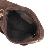 Savana Borsa a Spalla da donna in Pelle Scamosciata