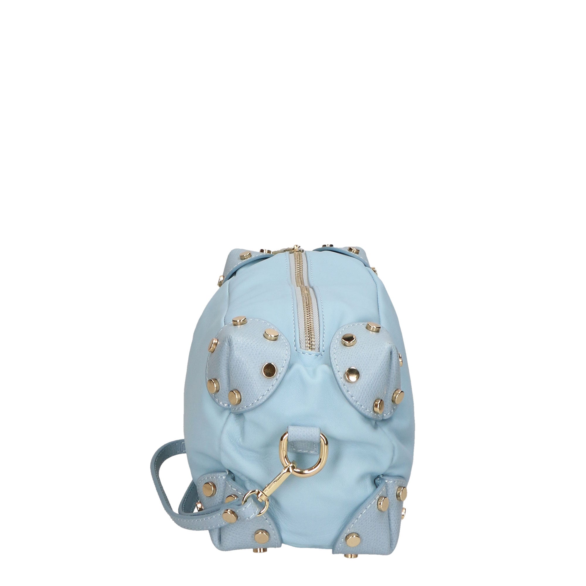 Borsa a tracolla da donna 100% pelle MYB-7013-SS-CIELO G1+P631 CIELO My Best Bag