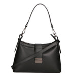Aurelia Borsa a spalla da donna Vera pelle 05694-NERO Gave Lux