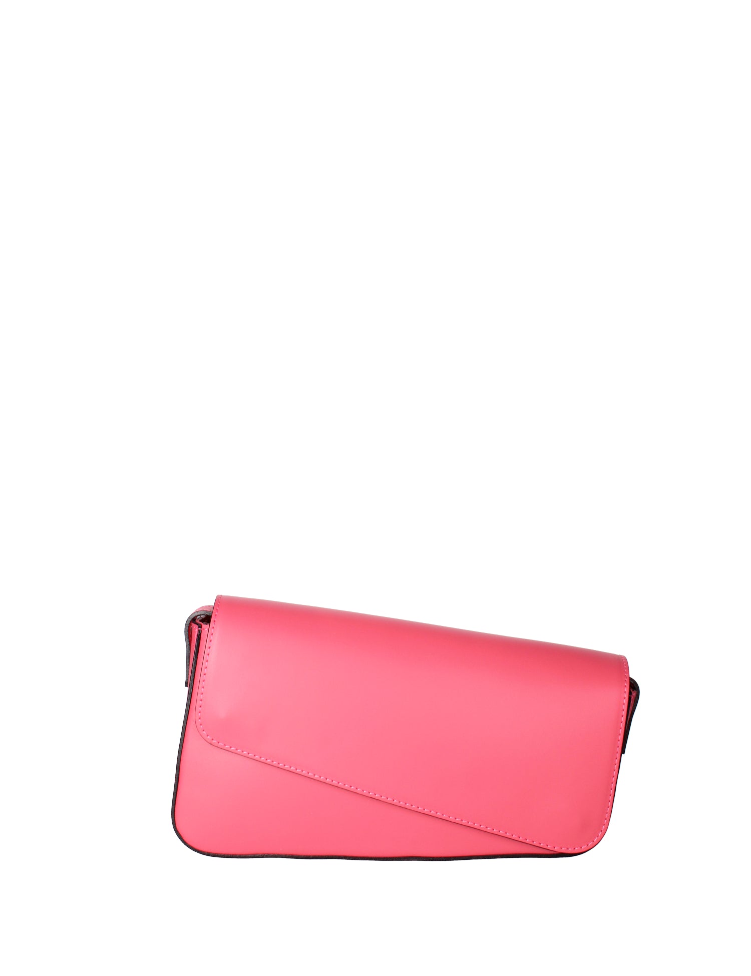 Borsa a tracolla da donna Vera pelle 07223-L317 FUXIA Roberta Rossi