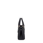 Borsa a Mano in 100% Pu Vegan Leather Nero