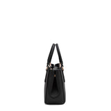 Borsa a Mano in 100% Pu Vegan Leather Nero