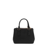 Borsa a Mano in 100% Pu Vegan Leather Nero