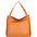 Borsa a spalla da donna Misto pelle e tessuto 07155-D44 CUOIO Roberta Rossi