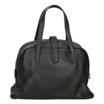 Borsa a mano da donna 100% vera pelle MYB-6007G-FW-D28 NERO BLACK My Best Bag