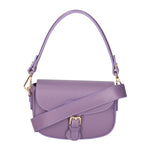 Viktoria Borsa a spalla da donna Vera pelle 06526-D87 VIOLET Gave Lux