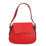 Giulia Borsa a spalla da donna Vera pelle 05958-L214 ROSSO Gave Lux