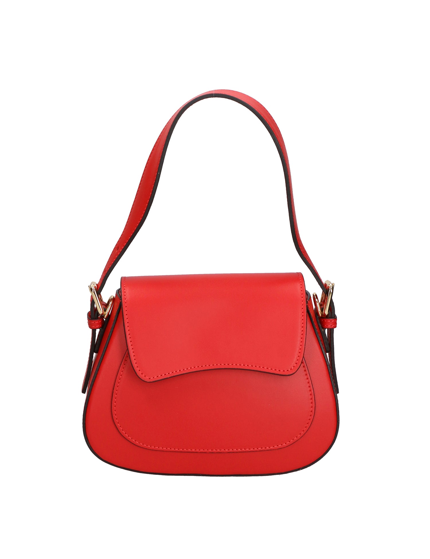 Giulia Borsa a spalla da donna Vera pelle 05958-L214 ROSSO Gave Lux