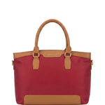 Borsa a Spalla in Pvc Rosso